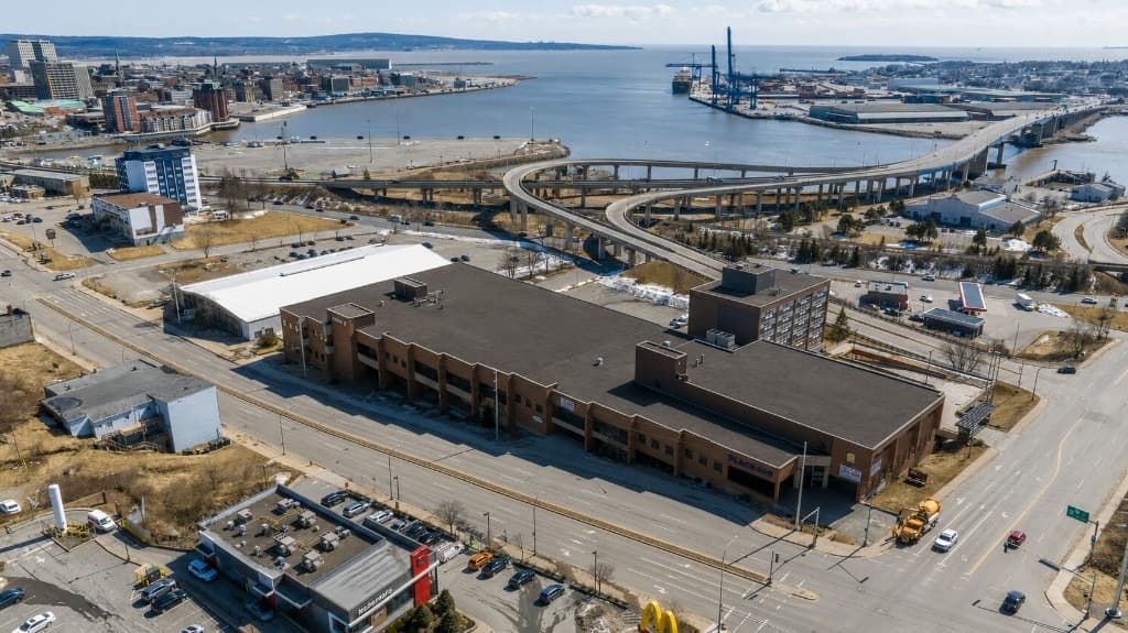 Place 400 — aerial view, Main Street, Saint John